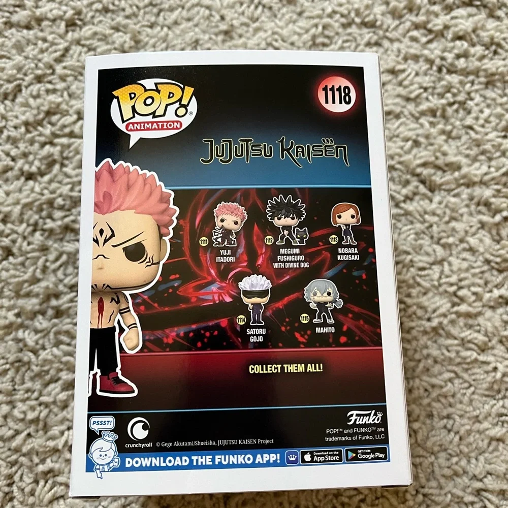 FUNKO POP ! RYOMEN SUKUNA‎ 1118 GALACTIC TOYS EXCLUSIVE POP ANIMATION Anime✅